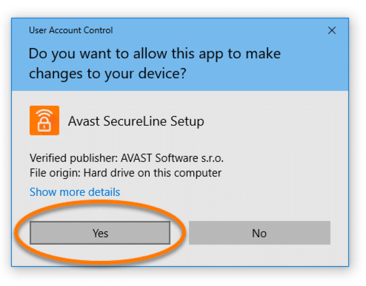 how to install avast secureline license on android