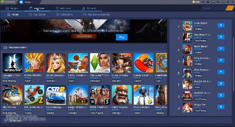 BlueStacks 5.12.115.1001 download the last version for android